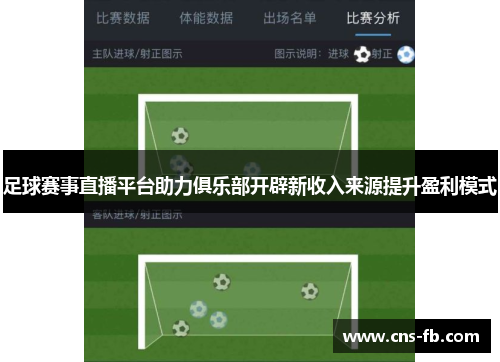 足球赛事直播平台助力俱乐部开辟新收入来源提升盈利模式